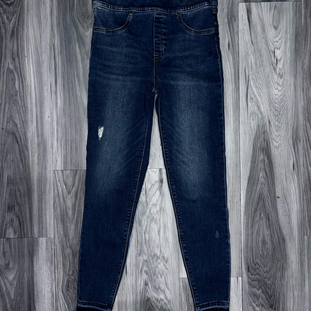 Dark Blue Women's Spanx Skinny Jean Size M